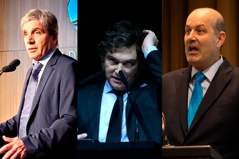 Milei-Caputo-Sturzenegger